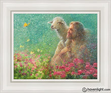 Load image into Gallery viewer, With The Lord Open Edition Canvas / 11 X 14 White Frame Art