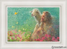 Load image into Gallery viewer, With The Lord Open Edition Canvas / 14 X 21 White Frame Art