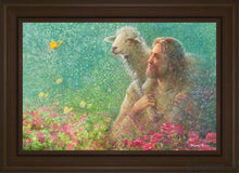 Load image into Gallery viewer, With The Lord Open Edition Canvas / 20 X 30 Brown Frame Art