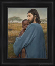 Load image into Gallery viewer, Worth Of A Soul Open Edition Canvas / 11 X 14 Black Frame Art
