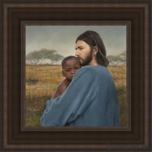 Load image into Gallery viewer, Worth Of A Soul Open Edition Canvas / 12 X Brown Frame Art