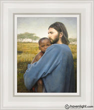 Load image into Gallery viewer, Worth Of A Soul Open Edition Canvas / 8 X 10 White Frame Art