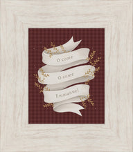 Load image into Gallery viewer, O Come Emmanuel Red
