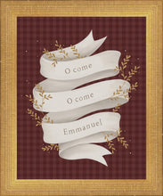 Load image into Gallery viewer, O Come Emmanuel Red
