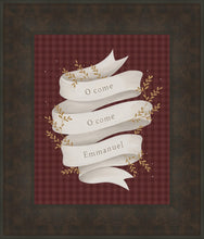Load image into Gallery viewer, O Come Emmanuel Red
