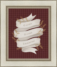 Load image into Gallery viewer, O Come Emmanuel Red
