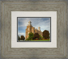 Load image into Gallery viewer, Logan Utah Temple House on a Hill
