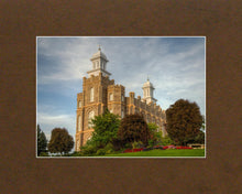 Load image into Gallery viewer, Logan Utah Temple House on a Hill
