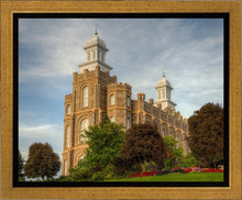 Load image into Gallery viewer, Logan Utah Temple House on a Hill Gallery Wrap
