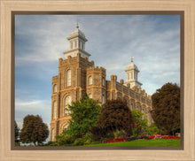 Load image into Gallery viewer, Logan Utah Temple House on a Hill Gallery Wrap
