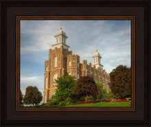 Load image into Gallery viewer, Logan Utah Temple House on a Hill

