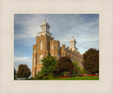 Load image into Gallery viewer, Logan Utah Temple House on a Hill
