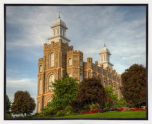 Load image into Gallery viewer, Logan Utah Temple House on a Hill Gallery Wrap
