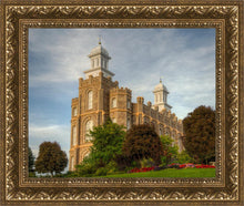 Load image into Gallery viewer, Logan Utah Temple House on a Hill
