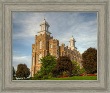 Load image into Gallery viewer, Logan Utah Temple House on a Hill

