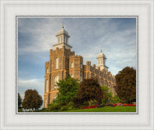 Load image into Gallery viewer, Logan Utah Temple House on a Hill
