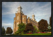 Load image into Gallery viewer, Logan Utah Temple House on a Hill Gallery Wrap
