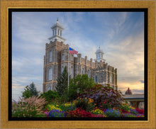 Load image into Gallery viewer, Logan Utah Temple Mountain of God Gallery Wrap
