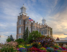 Load image into Gallery viewer, Logan Utah Temple Mountain of God

