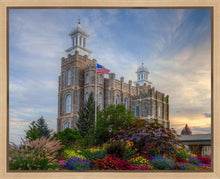 Load image into Gallery viewer, Logan Utah Temple Mountain of God Gallery Wrap
