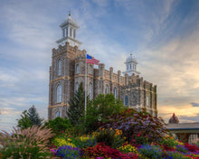 Load image into Gallery viewer, Logan Utah Temple Mountain of God
