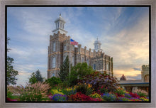 Load image into Gallery viewer, Logan Utah Temple Mountain of God Gallery Wrap
