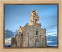 Load image into Gallery viewer, Manti Utah Temple His House of Peace Gallery Wrap
