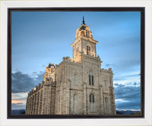 Load image into Gallery viewer, Manti Utah Temple His House of Peace Gallery Wrap
