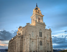 Load image into Gallery viewer, Manti Utah Temple His House of Peace
