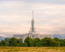Load image into Gallery viewer, Mt. Timpanogos Utah Temple A Celestial House Gallery Wrap
