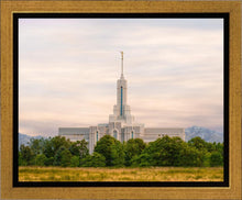 Load image into Gallery viewer, Mt. Timpanogos Utah Temple A Celestial House Gallery Wrap
