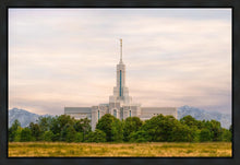 Load image into Gallery viewer, Mt. Timpanogos Utah Temple A Celestial House Gallery Wrap
