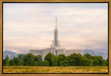 Load image into Gallery viewer, Mt. Timpanogos Utah Temple A Celestial House Gallery Wrap
