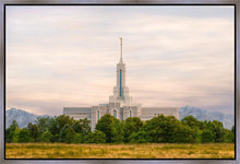 Load image into Gallery viewer, Mt. Timpanogos Utah Temple A Celestial House Gallery Wrap
