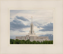 Load image into Gallery viewer, Mt. Timpanogos Utah Temple A Temple of Prayer
