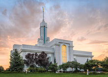 Load image into Gallery viewer, Mt. Timpanogos Utah Temple House of Light

