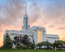 Load image into Gallery viewer, Mt. Timpanogos Utah Temple House of Light
