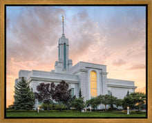 Load image into Gallery viewer, Mt. Timpanogos Utah Temple House of Light Gallery Wrap
