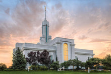 Load image into Gallery viewer, Mt. Timpanogos Utah Temple House of Light Gallery Wrap
