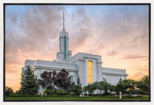Load image into Gallery viewer, Mt. Timpanogos Utah Temple House of Light Gallery Wrap
