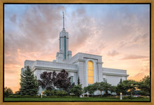 Load image into Gallery viewer, Mt. Timpanogos Utah Temple House of Light Gallery Wrap
