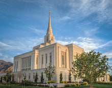Load image into Gallery viewer, Ogden Utah Temple Place of Holiness Gallery Wrap

