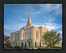 Load image into Gallery viewer, Ogden Utah Temple Place of Holiness Gallery Wrap
