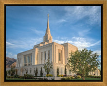 Load image into Gallery viewer, Ogden Utah Temple Place of Holiness Gallery Wrap

