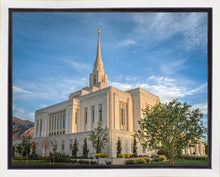 Load image into Gallery viewer, Ogden Utah Temple Place of Holiness Gallery Wrap
