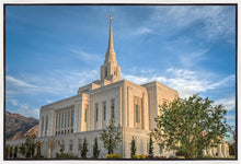 Load image into Gallery viewer, Ogden Utah Temple Place of Holiness Gallery Wrap
