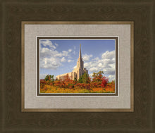 Load image into Gallery viewer, Oquirrh Mtn. Utah Temple Fall Colors
