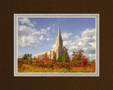 Load image into Gallery viewer, Oquirrh Mtn. Utah Temple Fall Colors

