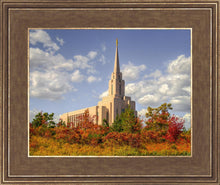 Load image into Gallery viewer, Oquirrh Mtn. Utah Temple Fall Colors
