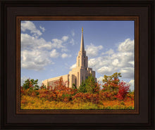 Load image into Gallery viewer, Oquirrh Mtn. Utah Temple Fall Colors
